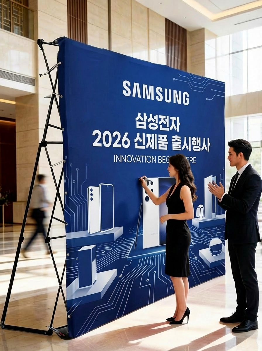 이동식 포토월 디자인 1